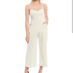 Chelsea & Violet Cream Jumpsuit